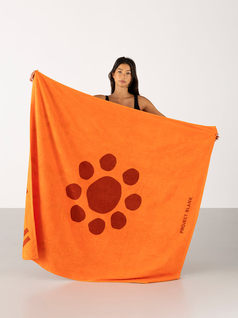 Double Tidal Towel | Mango